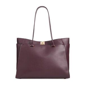 INC Abigaill padded women's large work computer tote - Fits 15" laptop MAGENTA